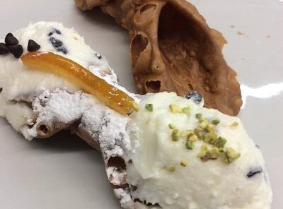 Cannolo Siciliano Classico con "Crema di Ricotta"