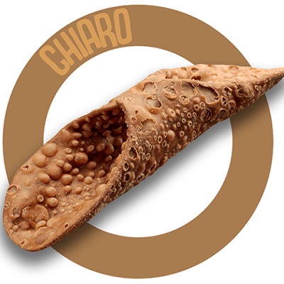 2 Cialda Cannolo “Chiaro” cm. 14,5